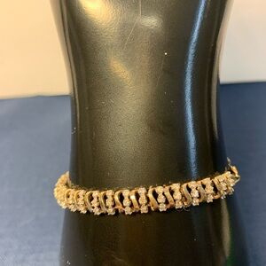10k yellow gold 108 diamonds bracelet